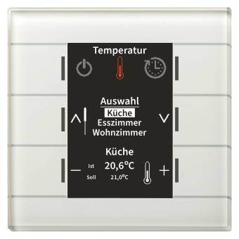MDT BE-GBZW.01 Glas Bedienzentrale Smart 