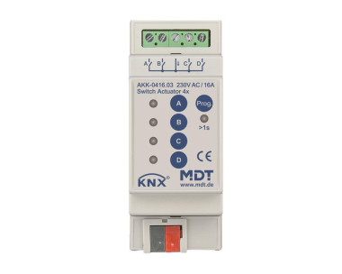MDT AKK-0416.03 Schaltaktor 4fach 2TE 