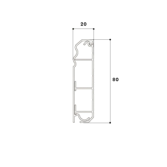 GGK Sockelleistenkanal "Berliner Profil" 