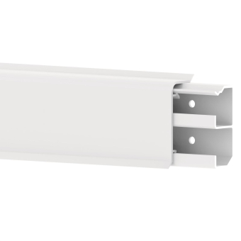 Sockelleistenkanal SL 20x50-9010, PVC 