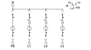 Phoenix 2909590   VAL-SEC-T2-3S-350VF-FM 