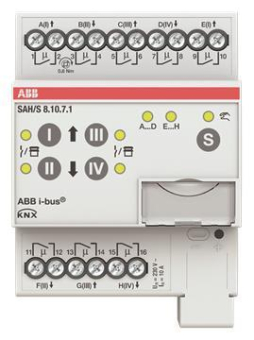 ABB Schalt-/Jalousieaktor  SAH/S8.10.7.1 