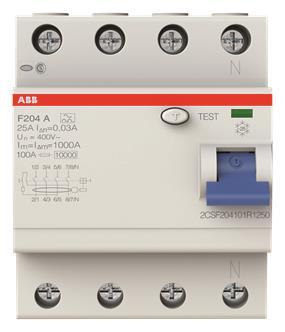 ABB Compact-Fi               4X25A/0,03A 