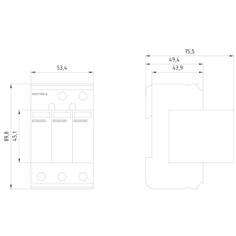 SIEM Überspannungsableiter     5SD7483-6 