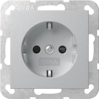 GIRA 445326 SCHUKO-Steckdose m.Shutter 