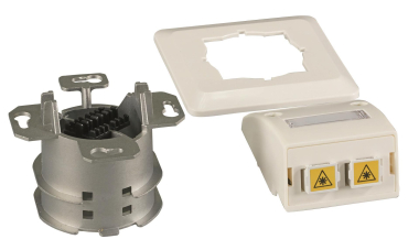 EFB FO Datendose UP 2 FTTH-OUTLET-LC-OS2 