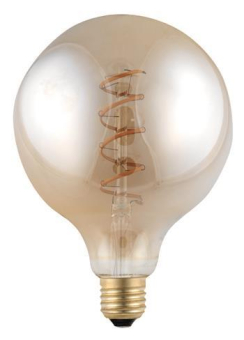 S&H LED Globe Filament Flex Axial  38095 