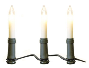 S&H Schaftkerzenkette 15-tlg.15m   57627 