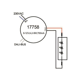 Brumberg LED-Rundkonverter 700  17758000 