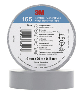 3M Temflex 19mmx20m Grau         165GY5E 