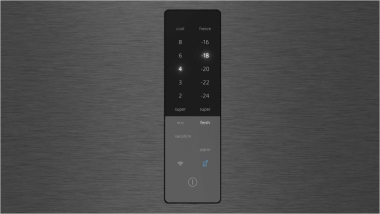 Siemens KG 39 NAXCF sw/Ed Kühlkombi 