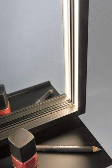 PAULM Spiegel Miro IP44 11W sw     71093 