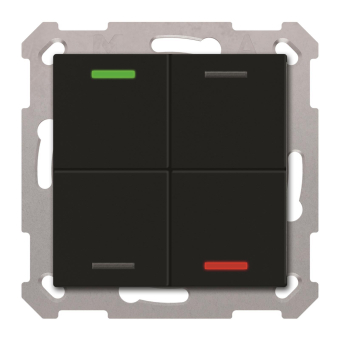 MDT TAL-5504006.02S KNX Taster Light 55 