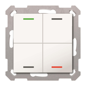 MDT TAL-5504002.02S KNX Taster Light 55 