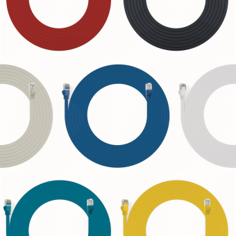 EFB RJ45 Flachpatchkabel       K5545BL.2 