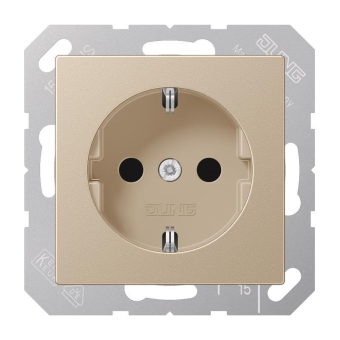Jung SCHUKO Steckdose o.Kralle  A1520NCH 