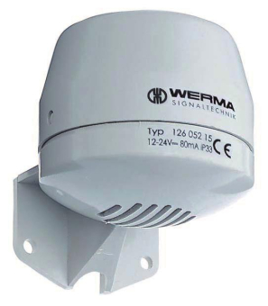 Werma Mehrtonsirene WM 4 Töne   12605215 