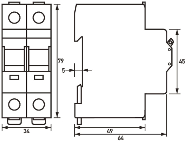 Doepke Lasttrennschalter 63A  RH 063-200 