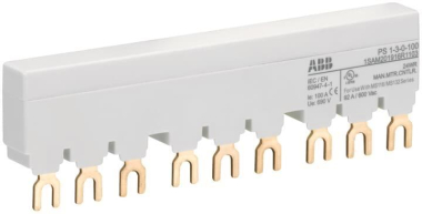 ABB 3-Phasen-Sammelschiene   PS1-3-0-100 