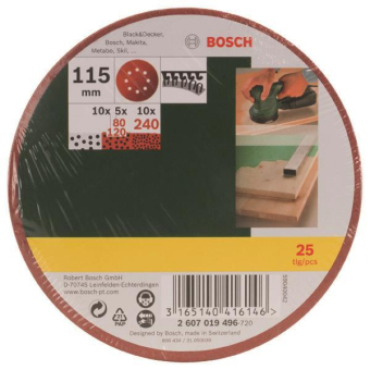 Bosch Schleifblatt-Set        2607019496 