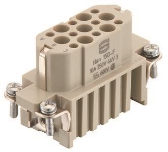 HART Buchseneinsatz 15polig  09210153101 