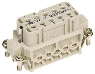 HART Buchseneinsatz HAN 10A  09200102812 