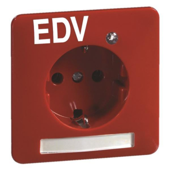 PEHA Steckdose  D 80.6611 GLK NA ROT EDV 