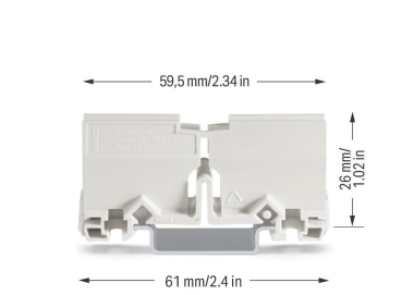 WAGO 773-331 Befestigungsadapter,für 