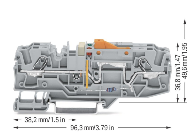 WAGO 2006-1671/1000-848 Erdleiter- 