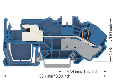WAGO 2016-7714 1-Leiter-N-Trennklemme,16 
