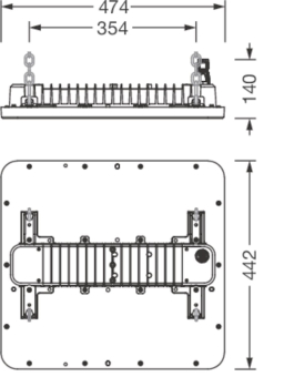 Siteco Highbay21 IP66 IK08  52HN12DA4LDA 