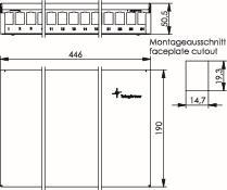 TG Modular AP Patchverteiler MPD24 AMJ/U 