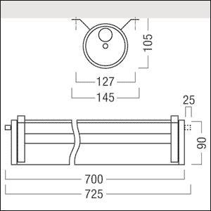 Zumtobel TUBILUX 2300-840 PM    42186466 