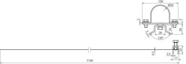 DEHN Halteschelle für             105360 
