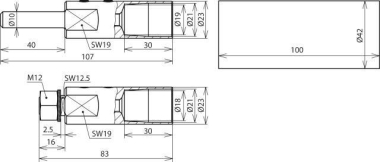 Dehn 819146 HVI HVI LO ASS RAV KF 20 V2A 