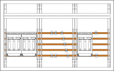 f-tronic NH-Verteiler Trenner      NHV3T 