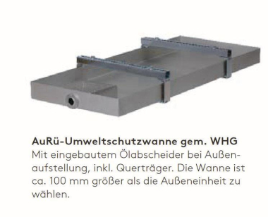 Swegon Umweltschutzwanne       AuRü-LC-3 