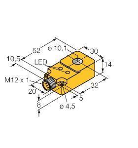 Turck Induktiver   BI10R-Q14-AP6X2-H1141 