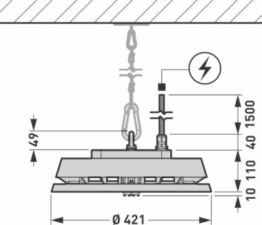 TRILUX LW 150-840 ET SLR3        9247240 
