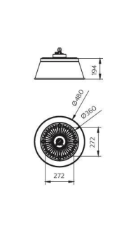 Philips Ledinaire HighbayC BY021Z G2 ALU 