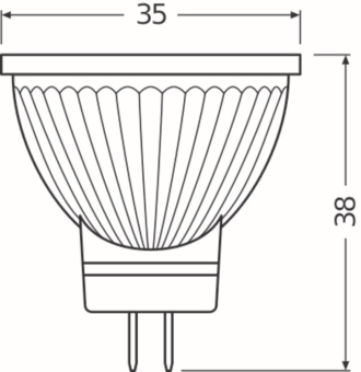 OSR PARATHOM 3,2-20W/927 36° dimmbar 
