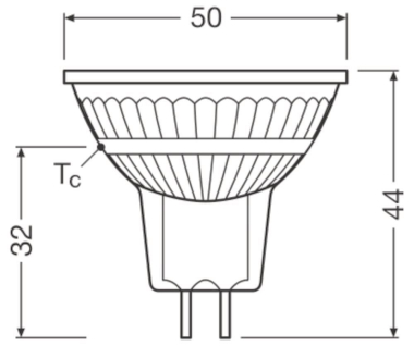 LEDV LED Reflektor 2,1-20W/827 