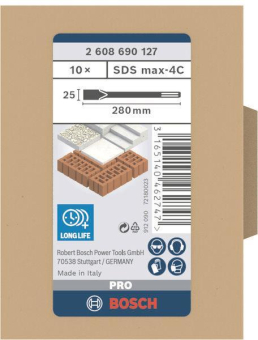Bosch 2608690127         SDS-MAX 10ER BU 