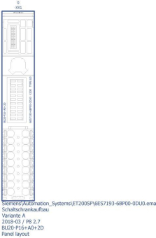 Siemens BaseUnit Typ  6ES7193-6BP00-0DU0 
