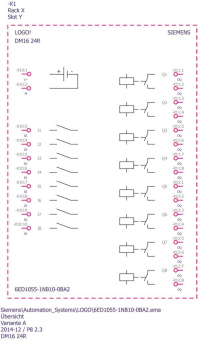 Siemens 6ED10551NB100BA2 LOGO! DM16 24R 