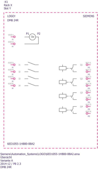 Siemens 6ED10551HB000BA2 LOGO!8 DM8 24R 