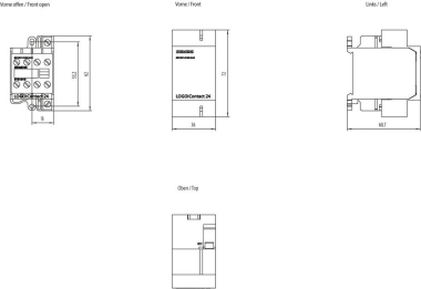 Siemens 6ED10574CA000AA0 LOGO! Contact 