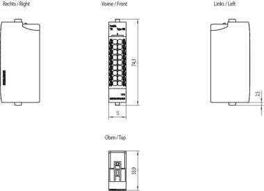 Siemens VPE1 ET200SP  6ES7193-6TP00-0TP0 