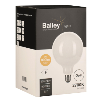 BAIL LED Filament G125 E27 240V   142591 