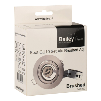 BAIL Spot GU10 Set Alu Brushed    141969 